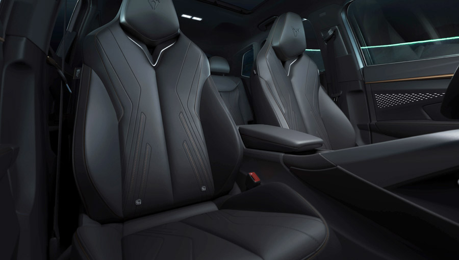 Upholstery in a CUPRA Terramar
