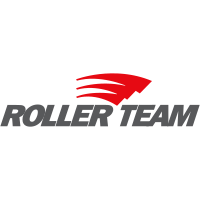 Rollerteam motorhome logo with grey text
